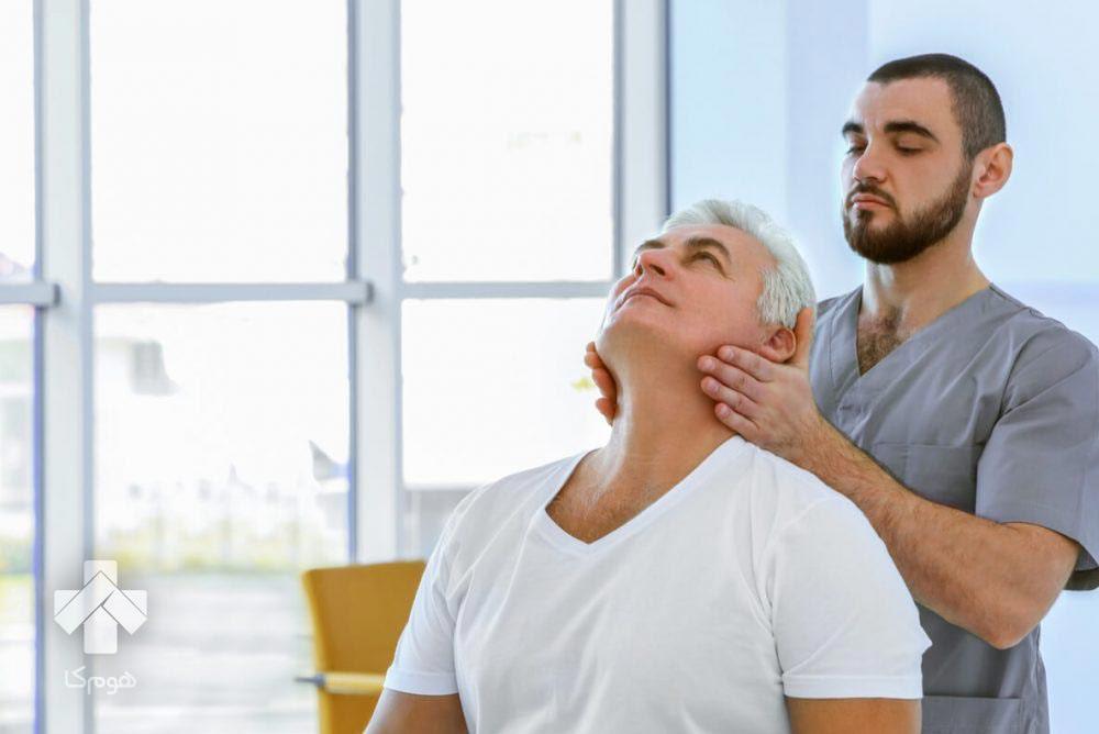 فیزیوتراپی یکی از درمانهای تخصصی دیسک گردن میباشد.