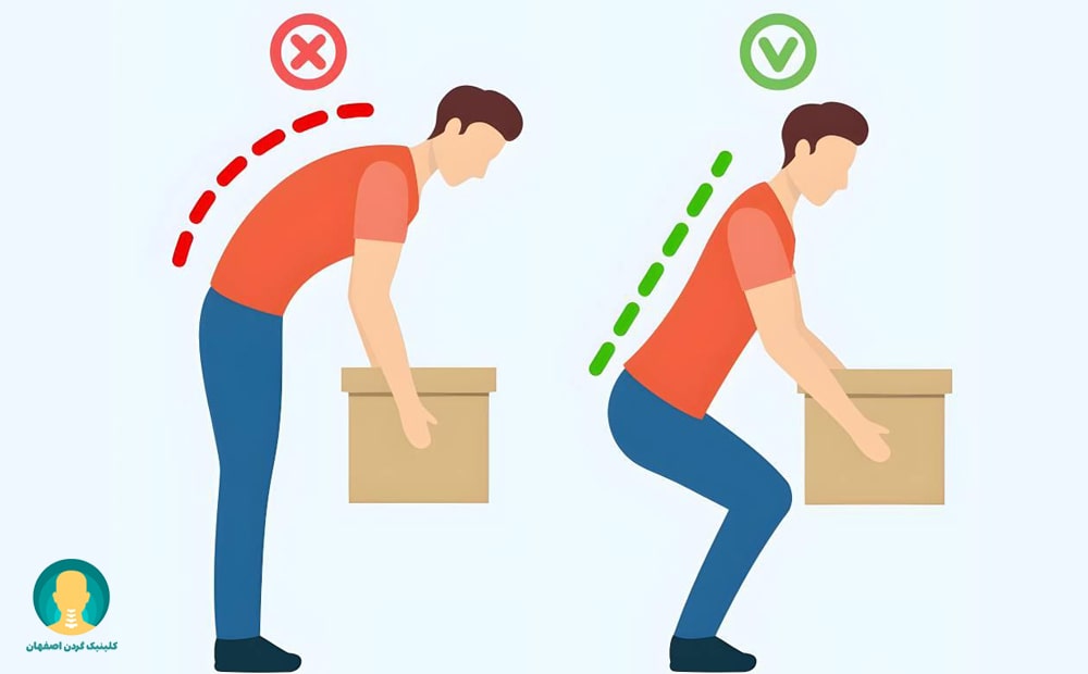 پرهیز از حمل بار سنگین 